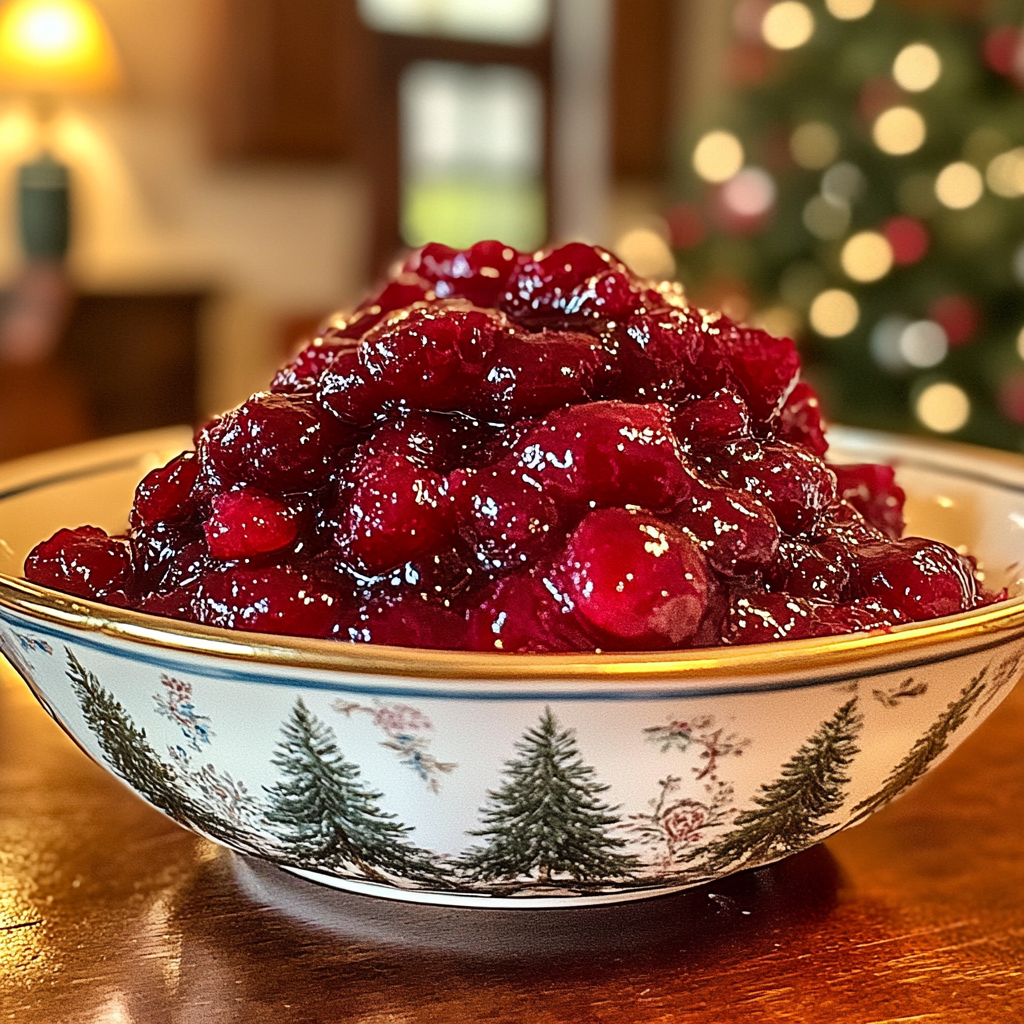 Tasty Christmas Cranberry Sauce