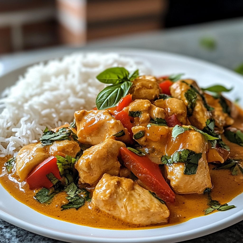 Thai Red Curry Chicken