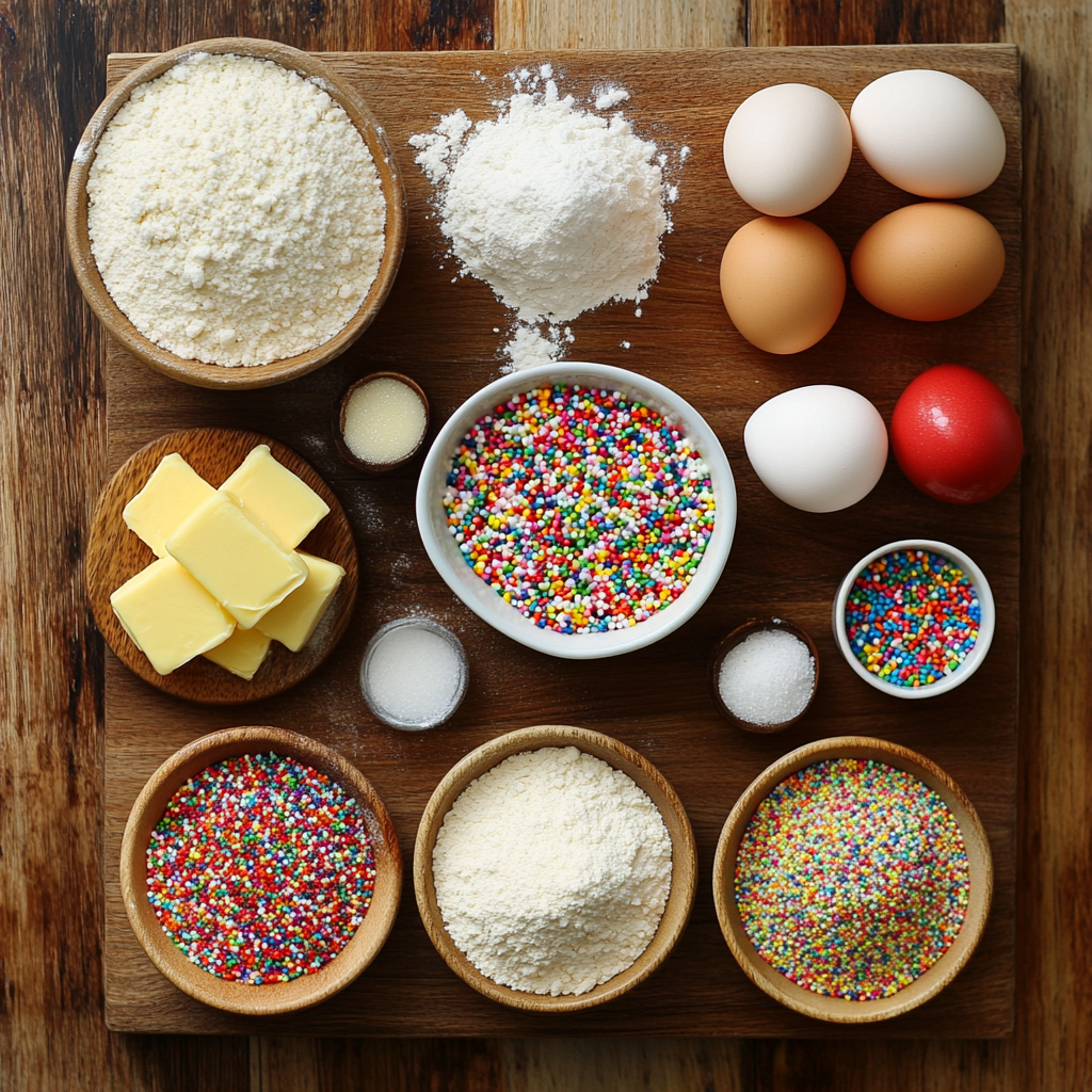 Witchy Cookies for Halloween ingredients