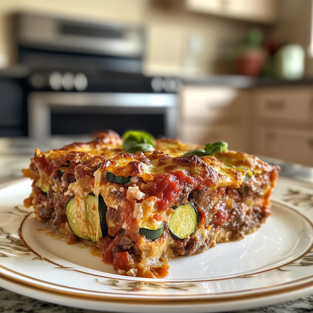 Zucchini Pizza Casserole