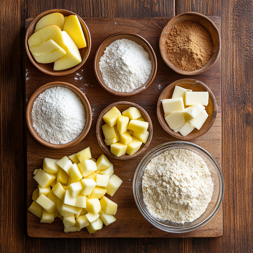 Apple Cinnamon Babka ingredients