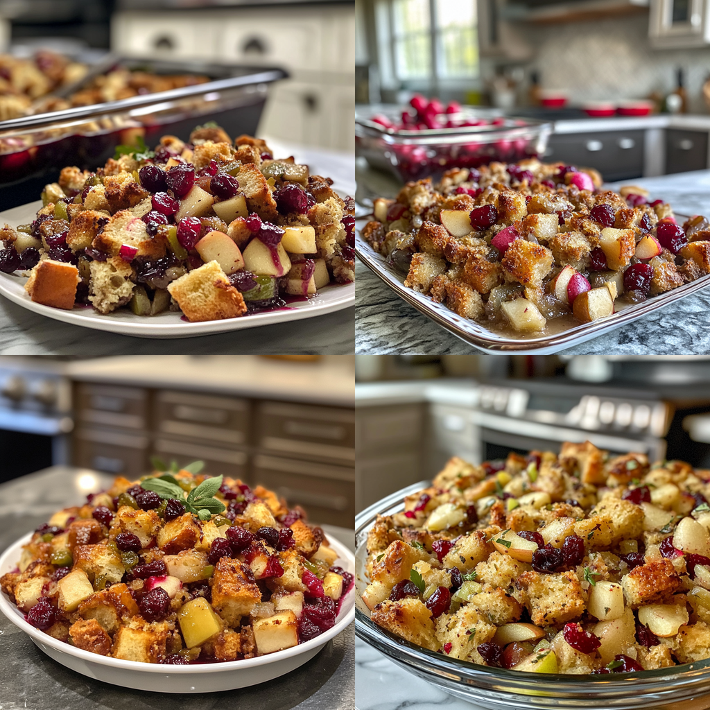 Apple Cranberry Stuffing Recipe