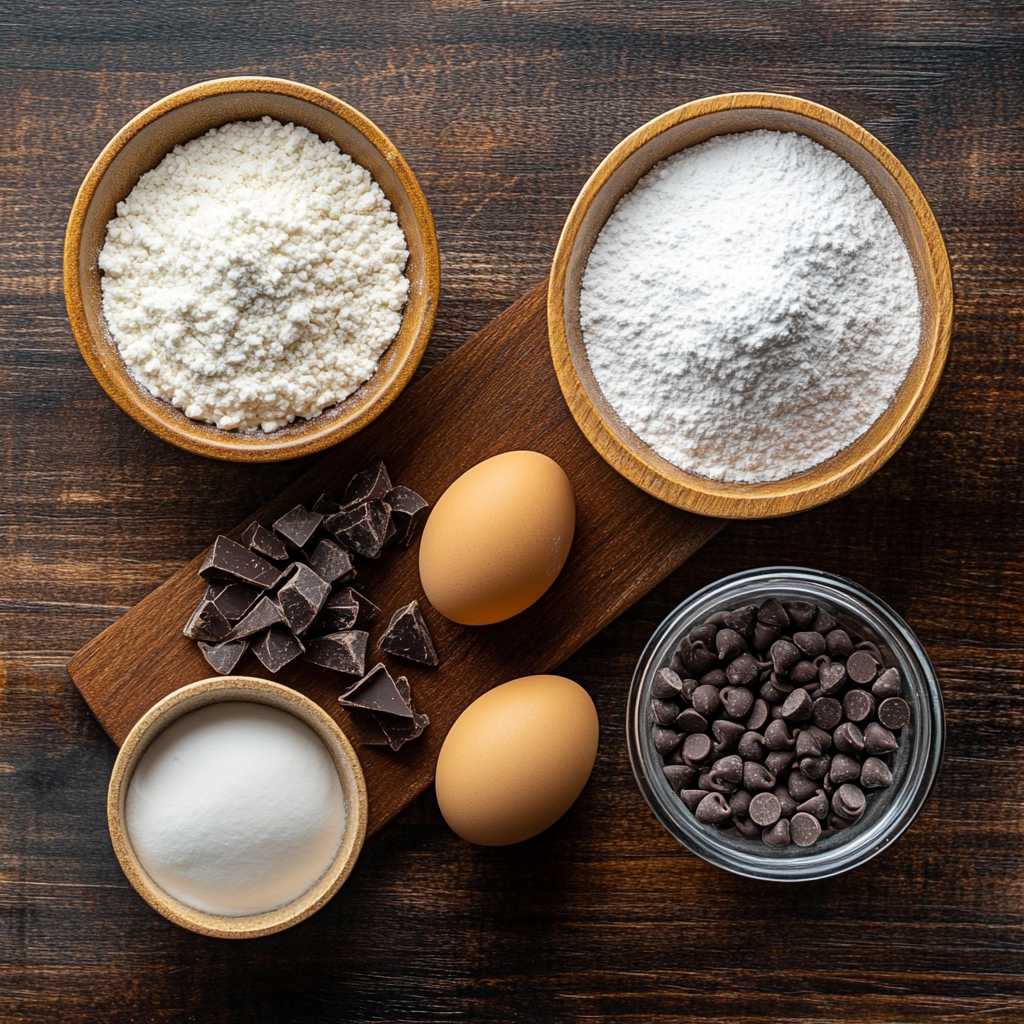 Buckeye Brownie Cookies ingredients