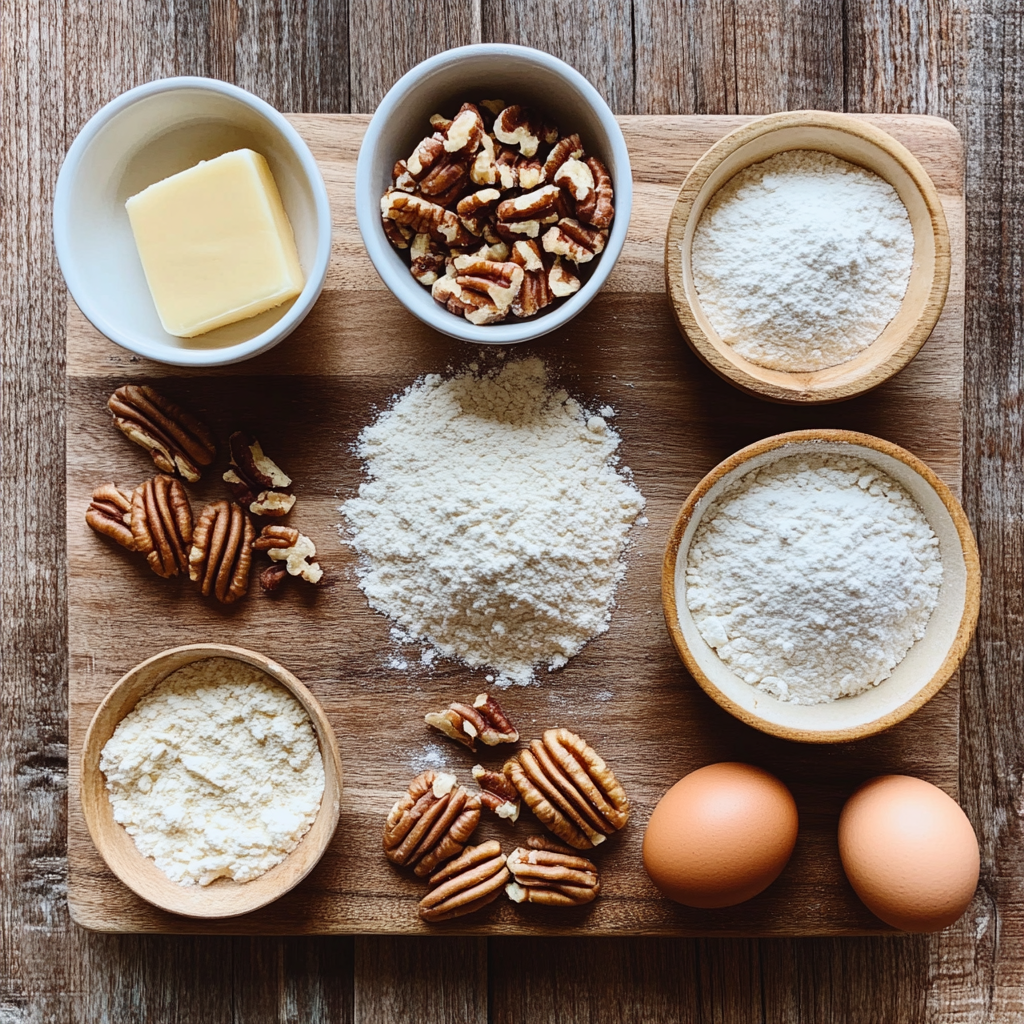 Butter Pecan Cookies: Perfectly Buttery & Nutty Treats ingredients