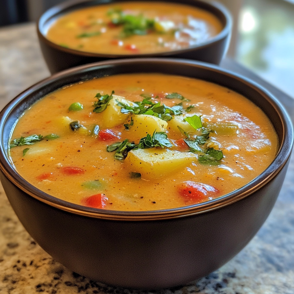 Cajun Potato Soup ingredients