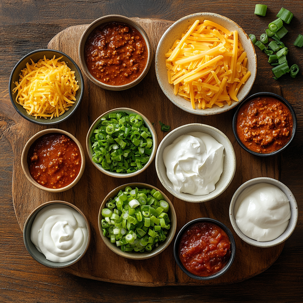 Chili Cheese Dip ingredients