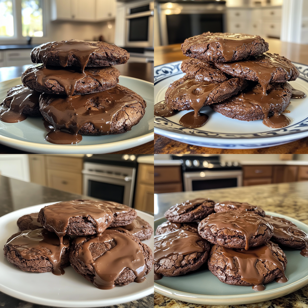 Chocolate Lava Brownie Cookies Recipe