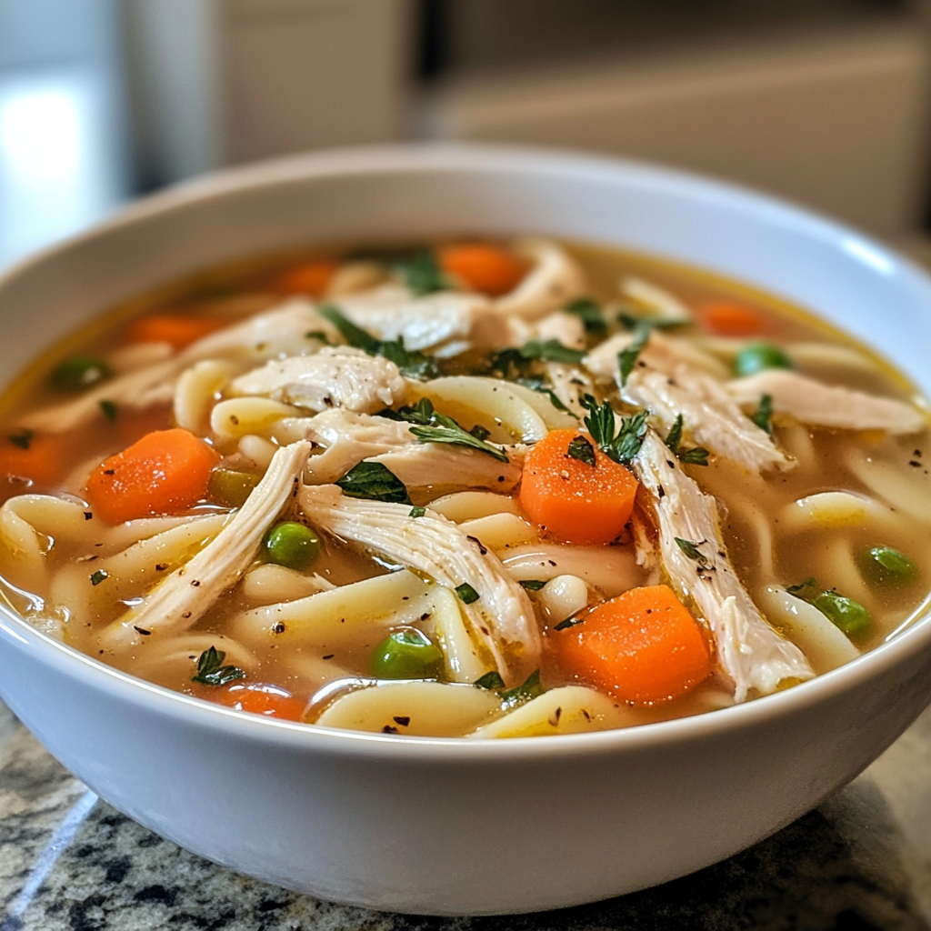 Cozy Up with Gluten Free Chicken Noodle Soup Tonight