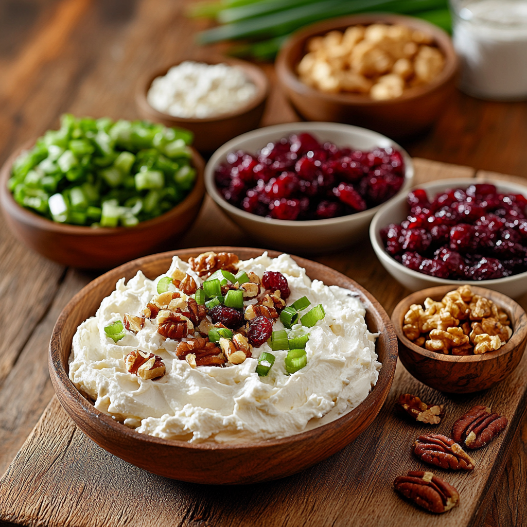 Cranberry Cream Cheese Dip (Baked!) ingredients