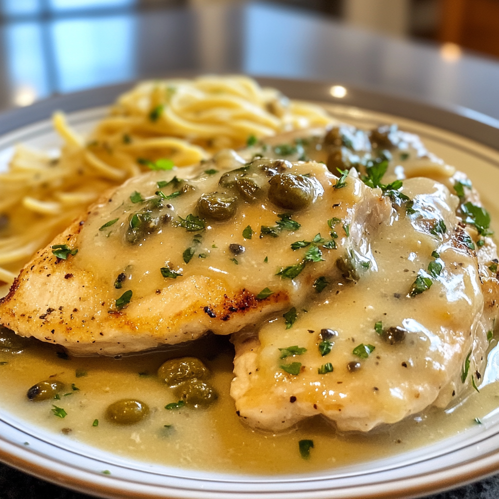 Crockpot Chicken Piccata