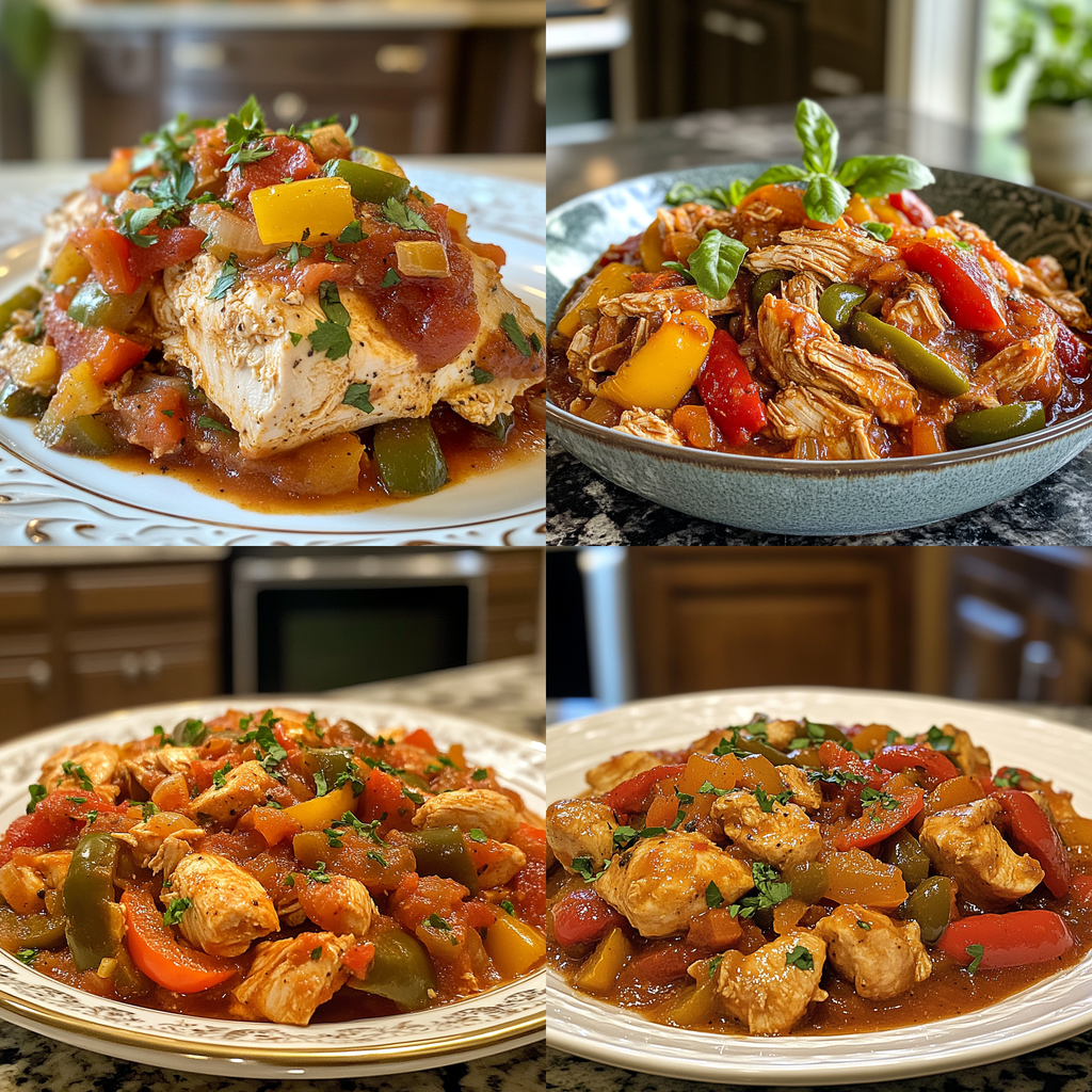 Crockpot Creamy French Onion Chicken and Orzo