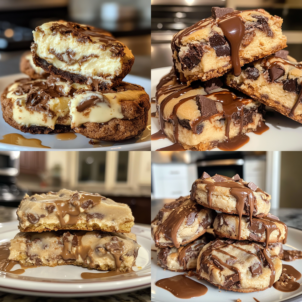 Gooey Reese’s Cheesecake Cookies Recipe
