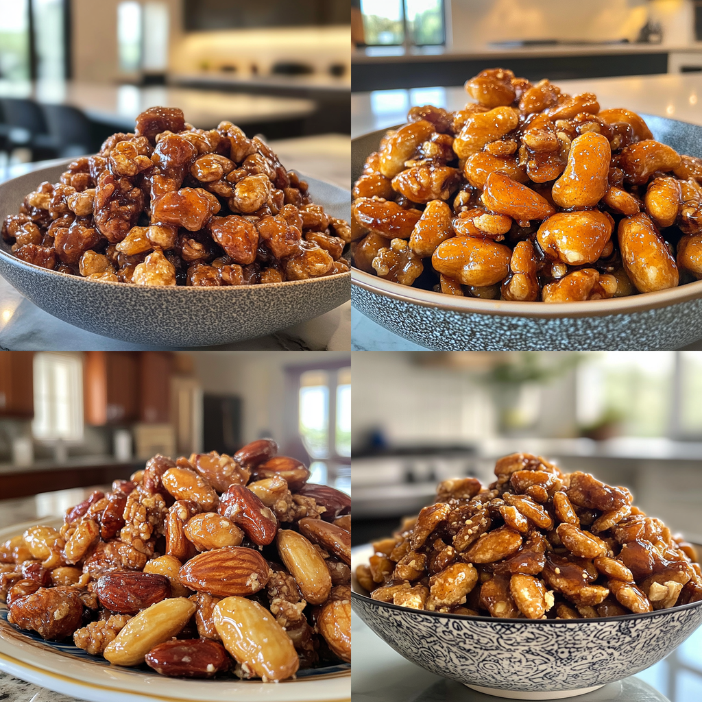 Homemade Candied Nuts