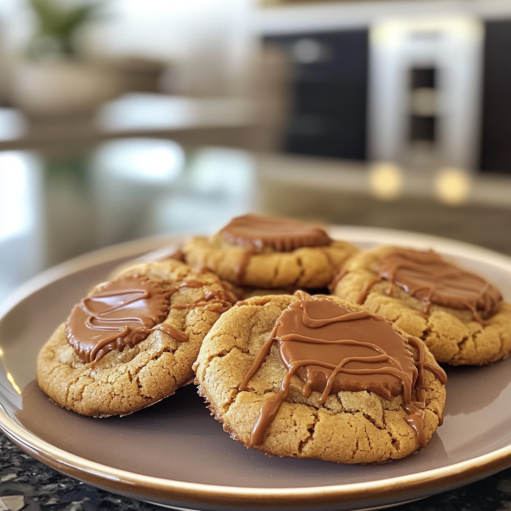 Homemade Peanut Butter Cup Cookies Recipe