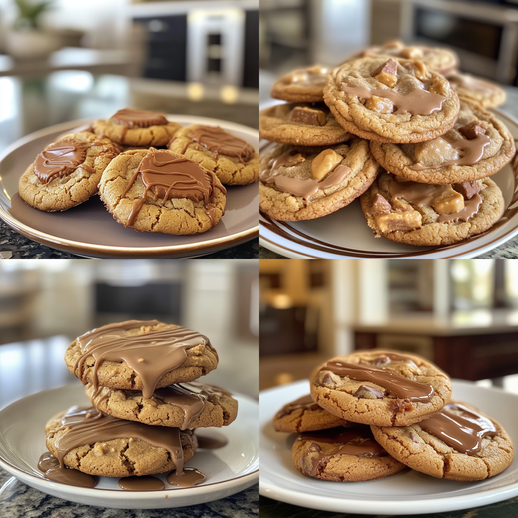 Homemade Peanut Butter Cup Cookies Recipe
