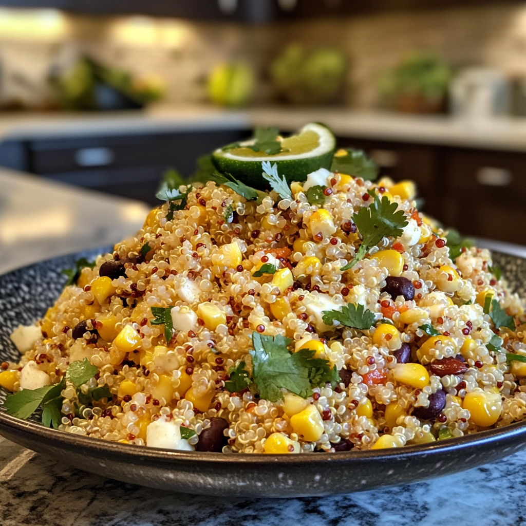 Mexican Street Corn Quinoa Salad