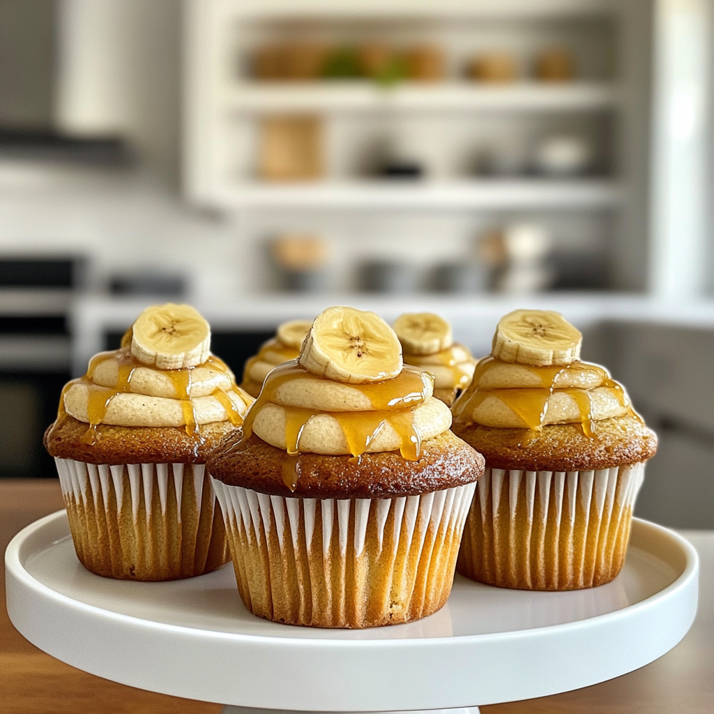 My Best Banana Cupcakes