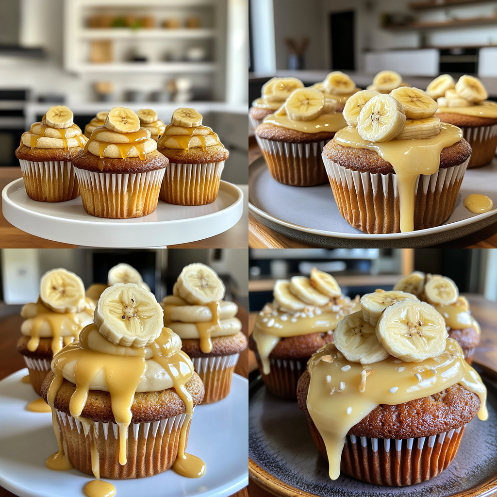 My Best Banana Cupcakes