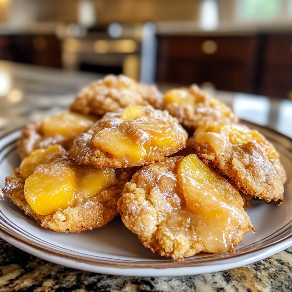 Peach Cobbler Cookies Recipe: Sweet & Simple Treat