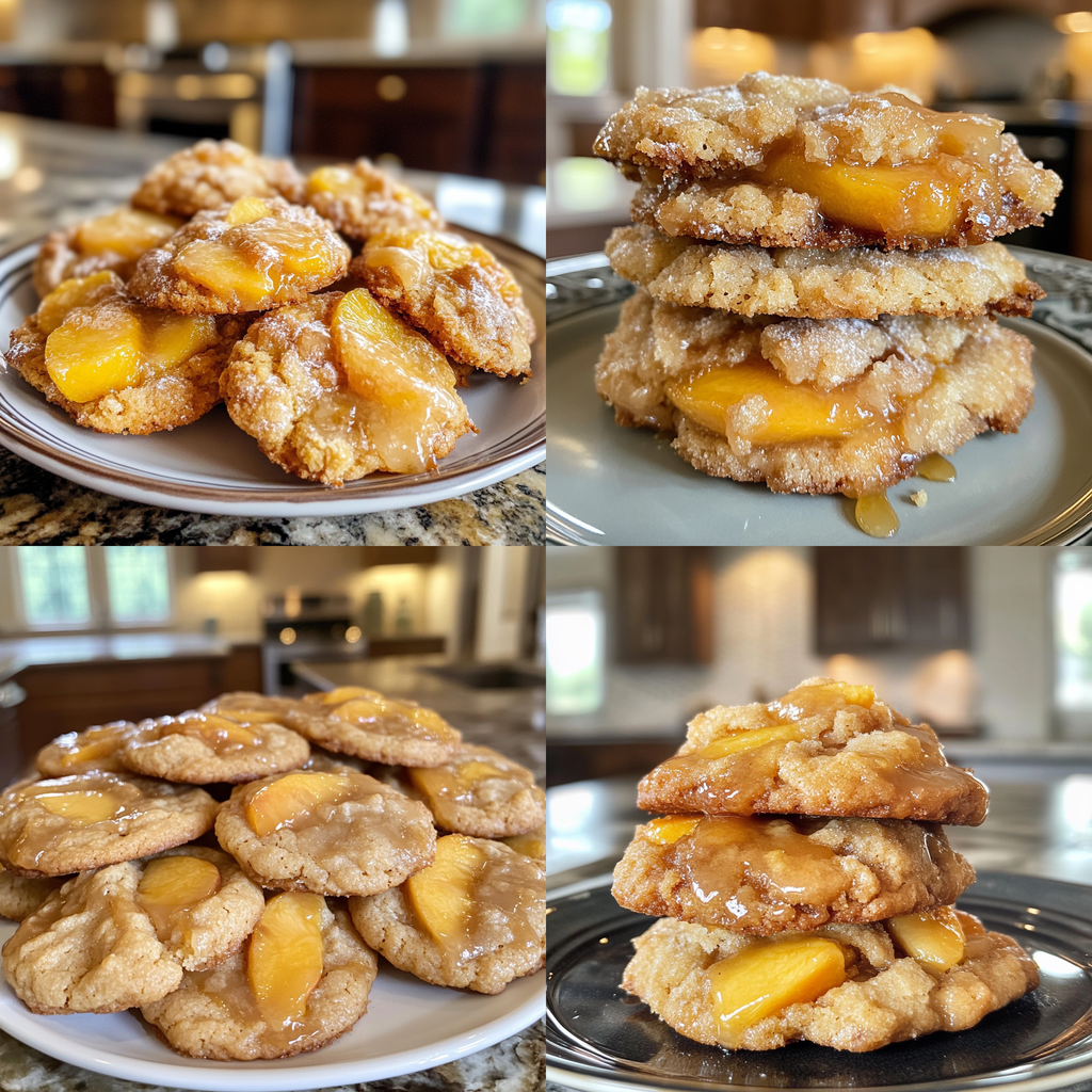 Peach Cobbler Cookies Recipe: Sweet & Simple Treat