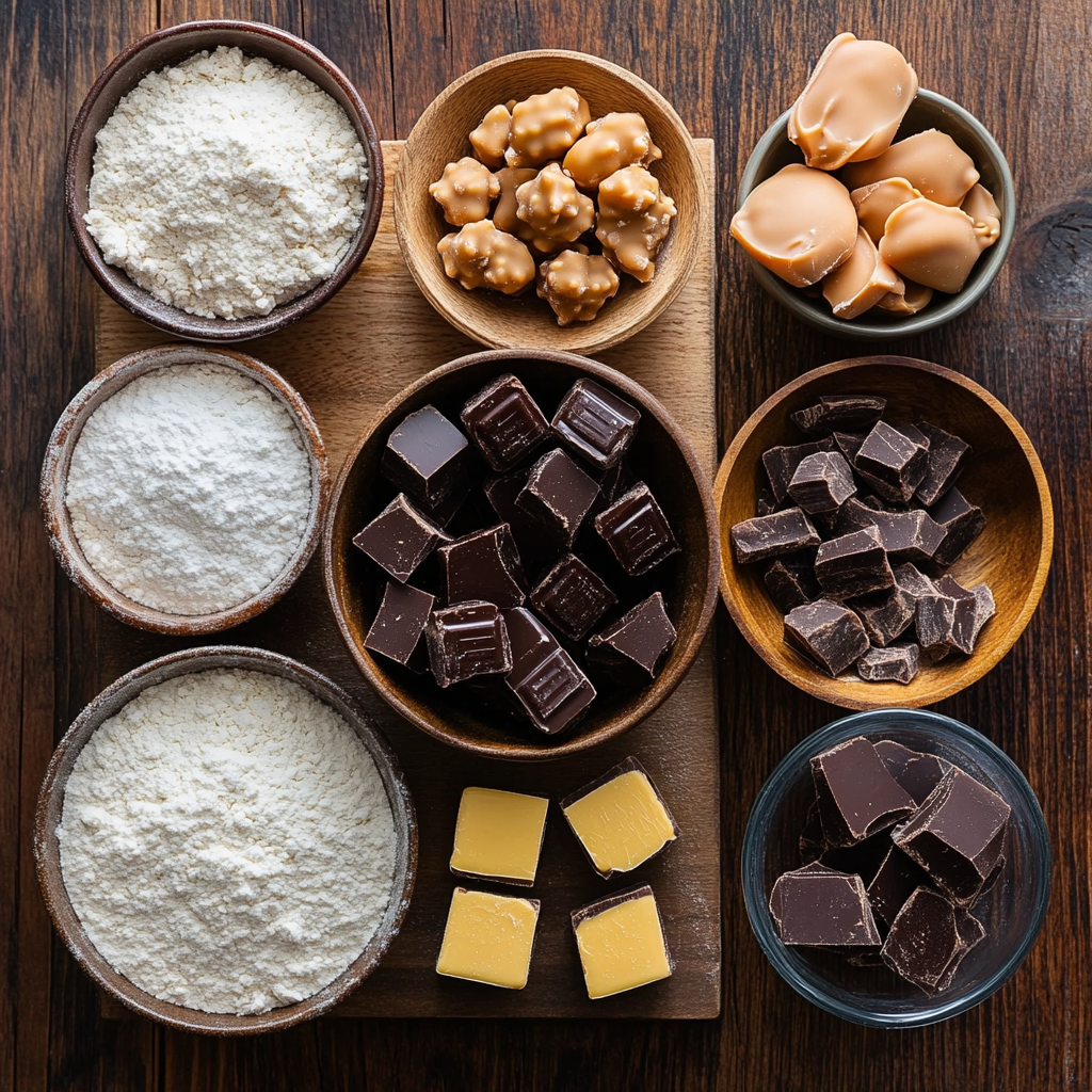 Peanut Butter Cup Surprise Monster Cookies ingredients