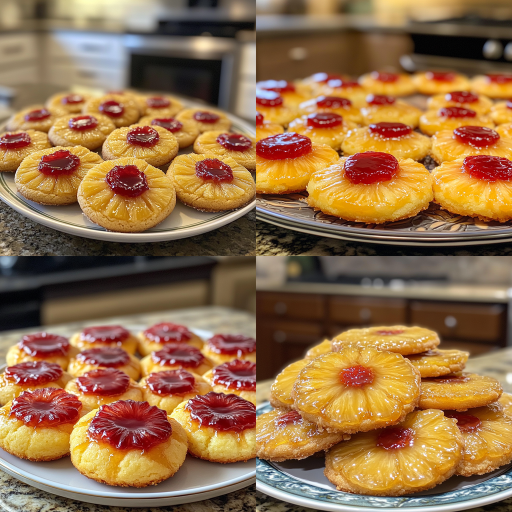 Pineapple Upside Down Sugar Cookies Recipe