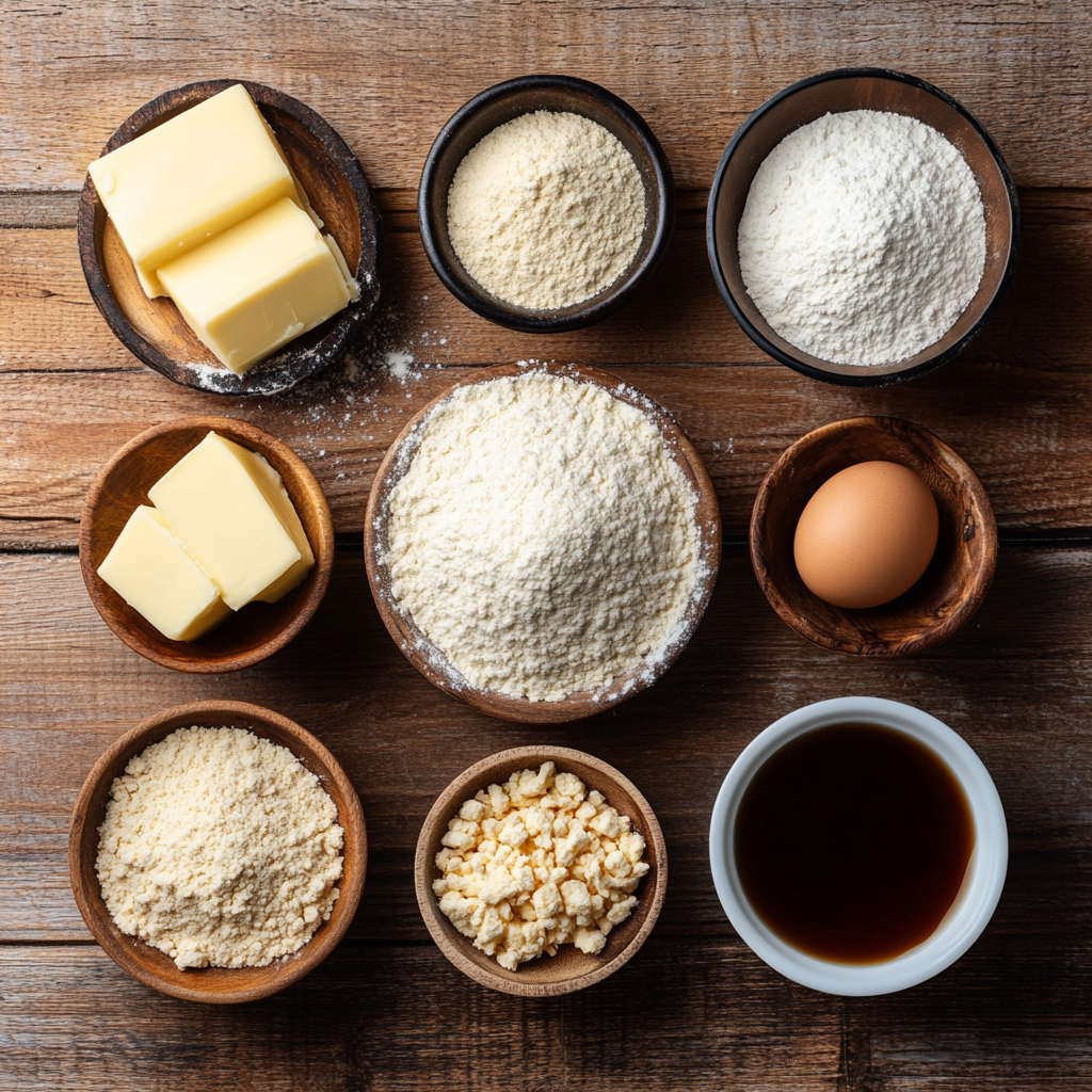 Salted Caramel Cheesecake Cookies Recipe ingredients