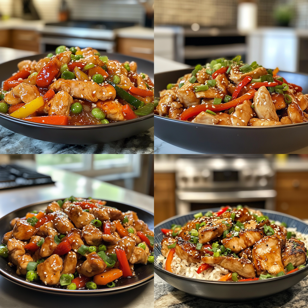 Savor Hot Honey Sesame Rotisserie Chicken Stir Fry Tonight