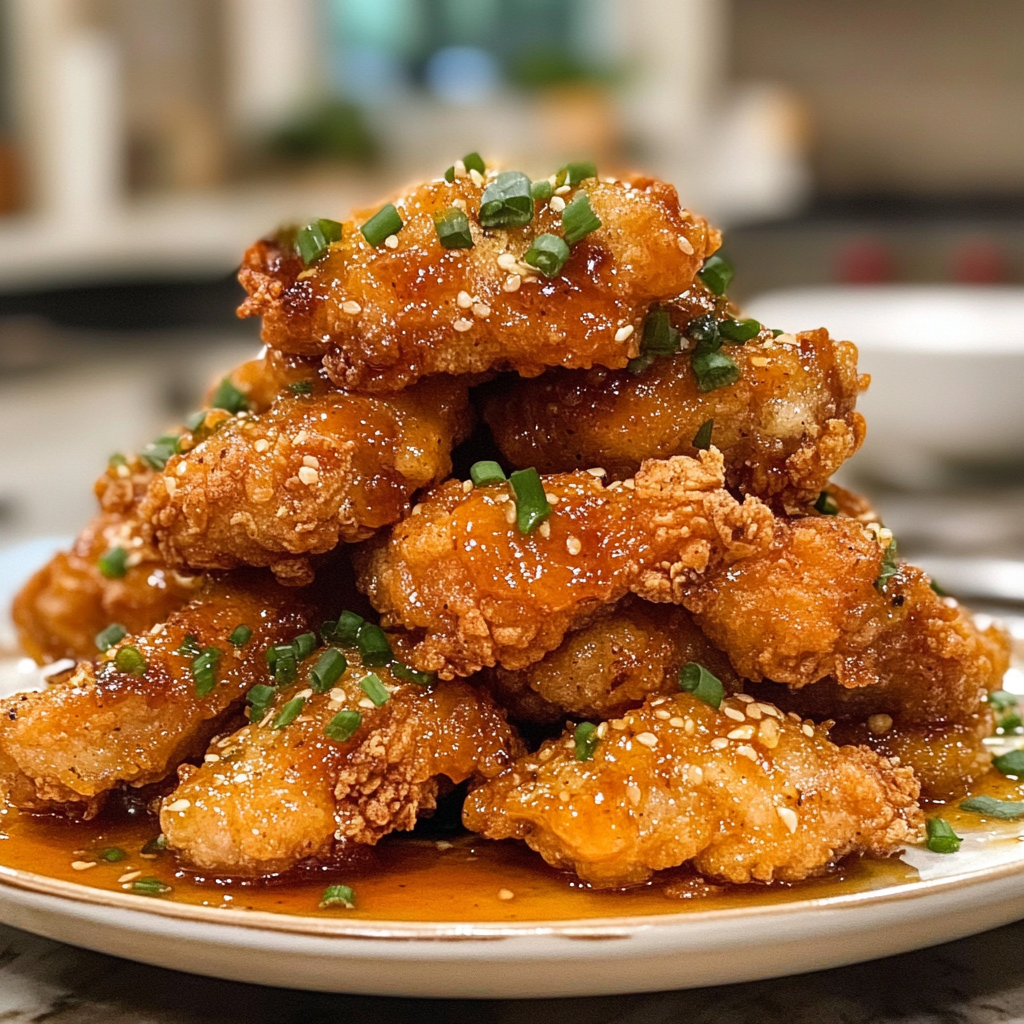 Savor Quick Hawaiian Fried Garlic Chicken in 30 Minutes