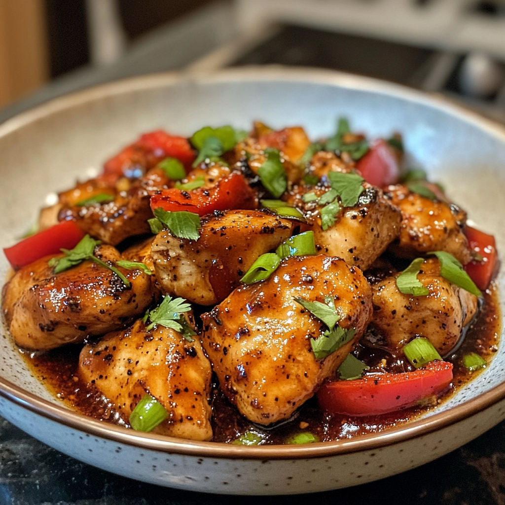 Savory Black Pepper Chicken: Quick Weeknight Winner