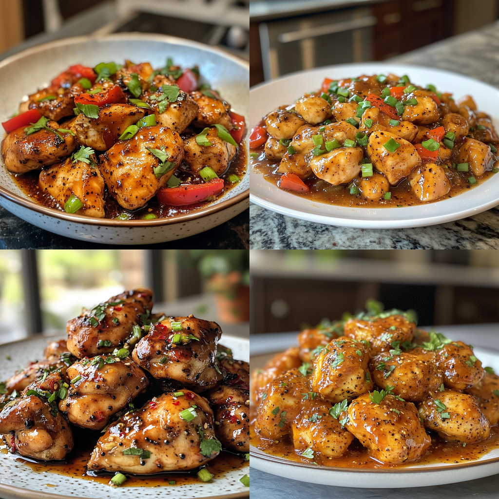 Savory Black Pepper Chicken: Quick Weeknight Winner