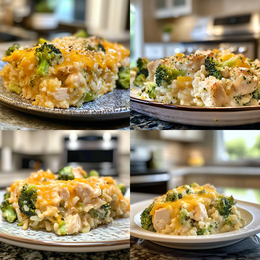 Savory Chicken Broccoli Rice Casserole for Cozy Nights
