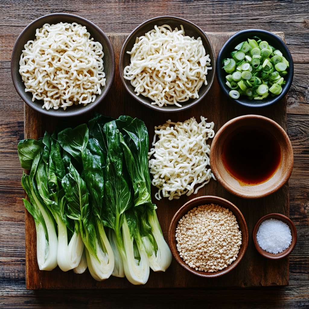 Savory Rotisserie Chicken Ramen for Cozy Nights In ingredients