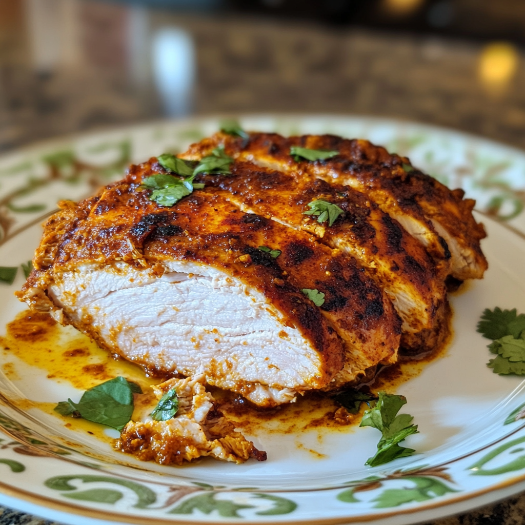 Air Fryer Tandoori Turkey Breast
