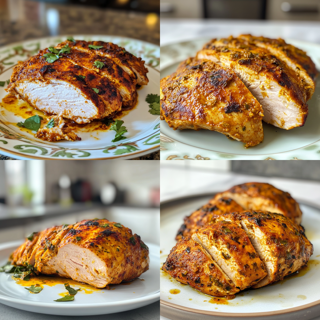 Air Fryer Tandoori Turkey Breast