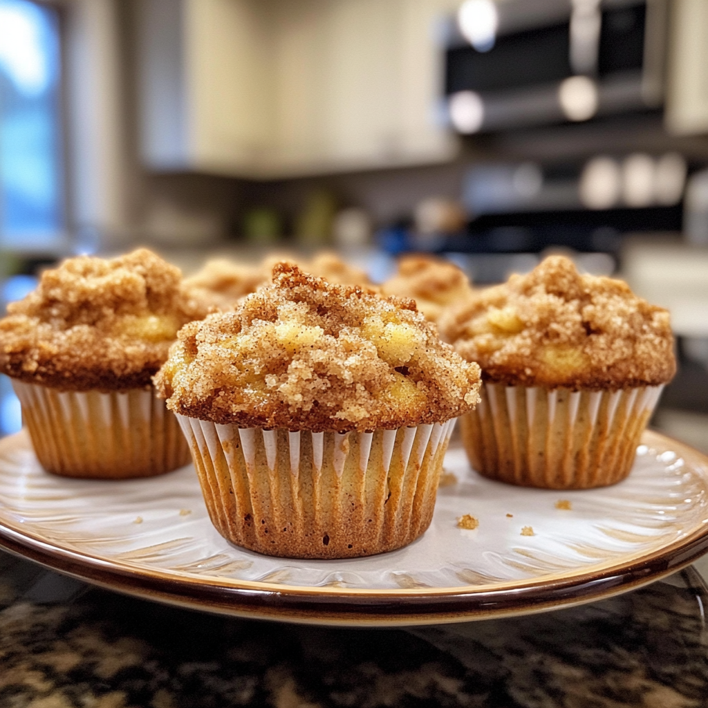 Apple Cinnamon Crumb Muffins