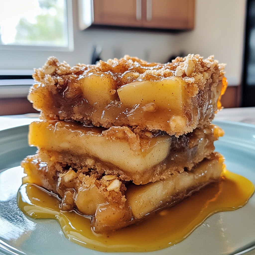 Apple Crisp Bars