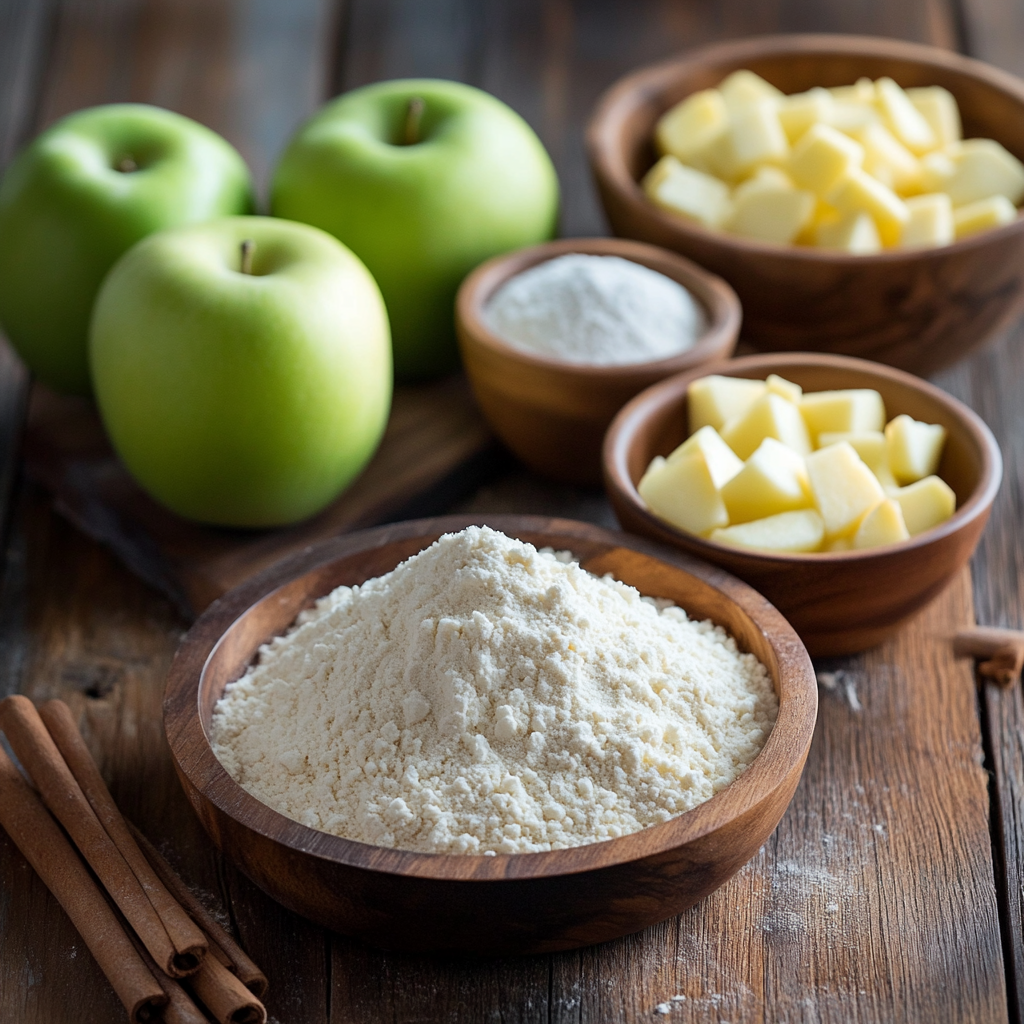 Apple Snickerdoodle Bars ingredients