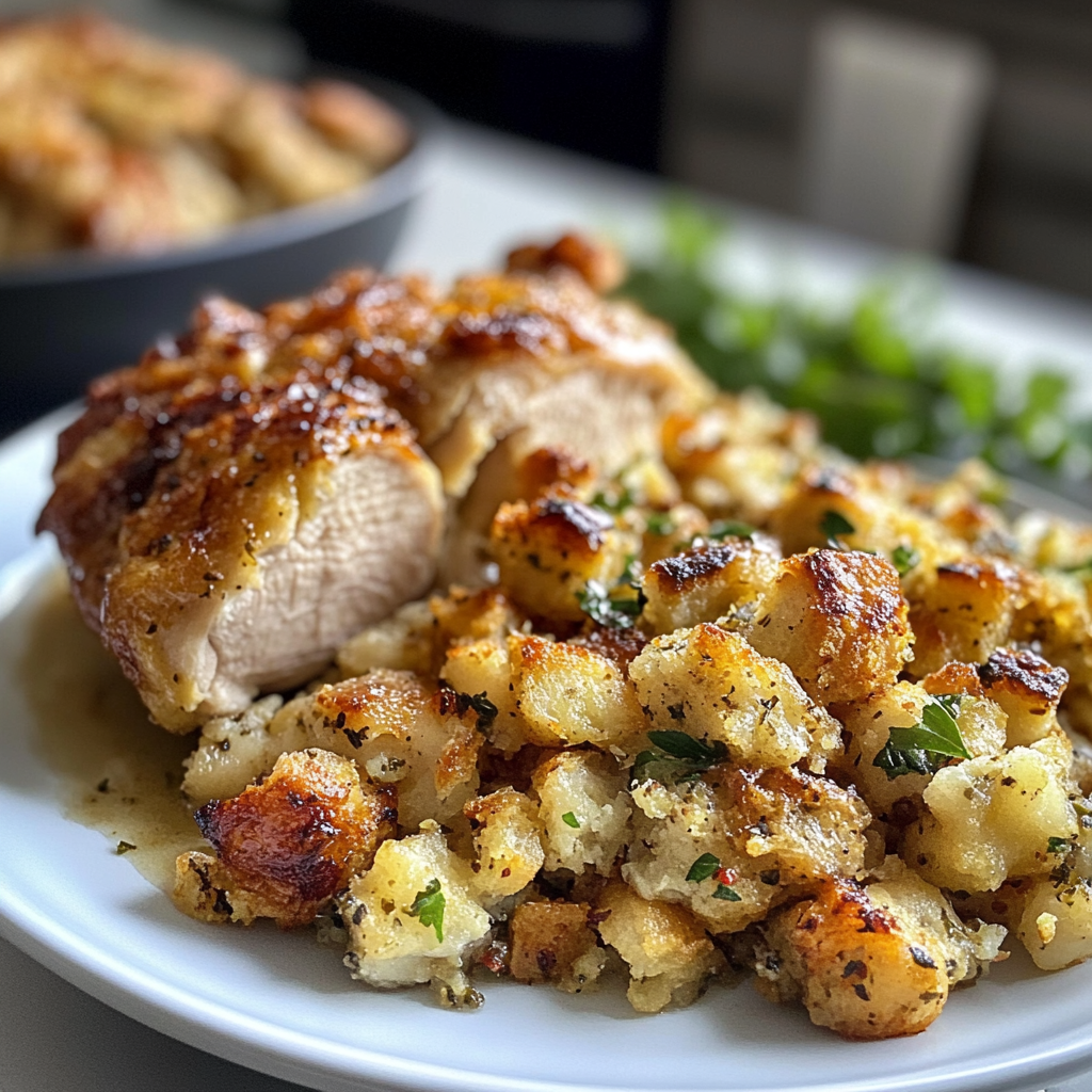 Chicken and Stuffing