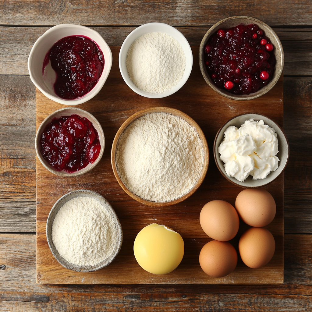 Christmas Cranberry Poke Cake Recipe & Tips ingredients