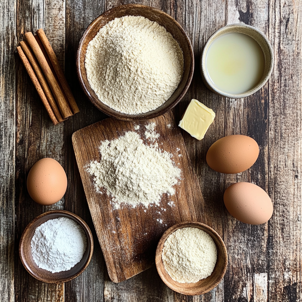 Cinnamon Crunch Bread ingredients