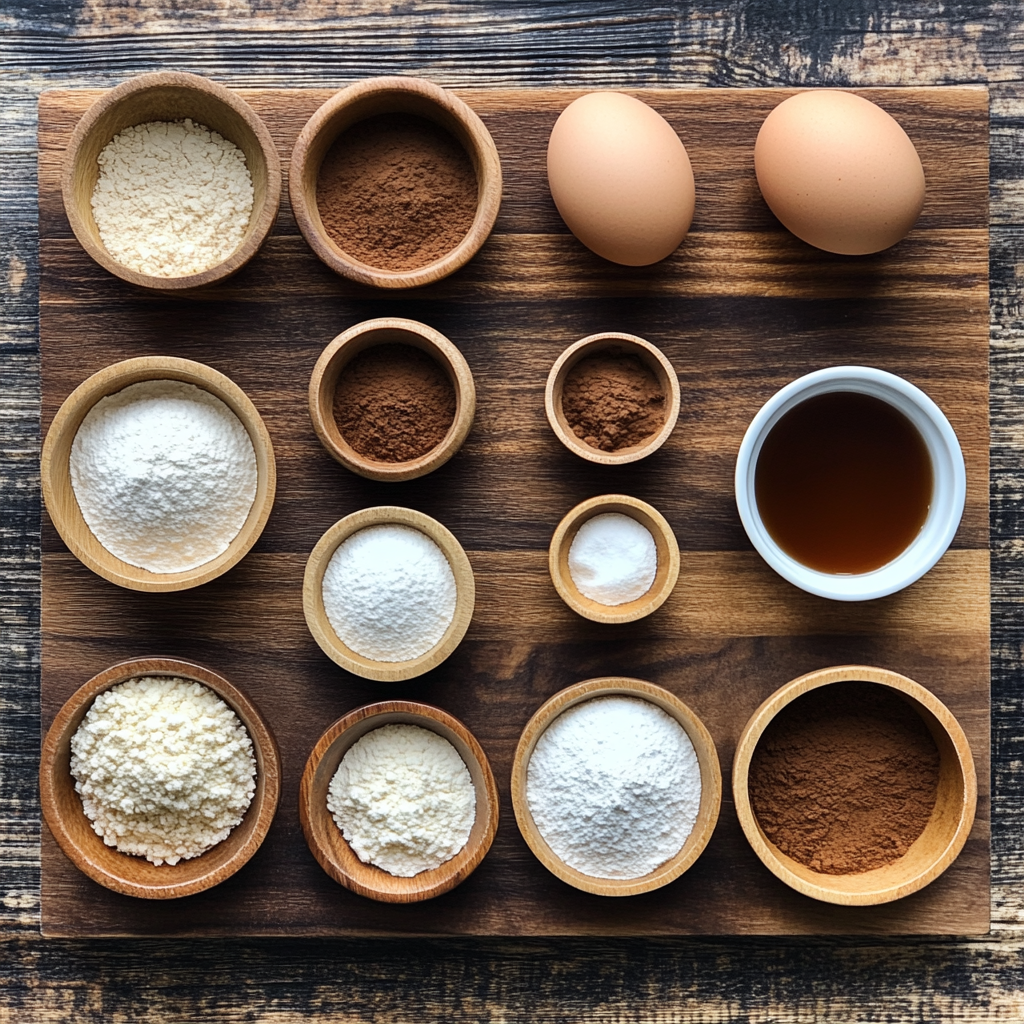 Cinnamon Roll Blondies ingredients