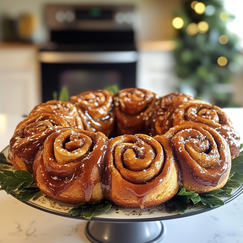 Cinnamon Roll Wreath