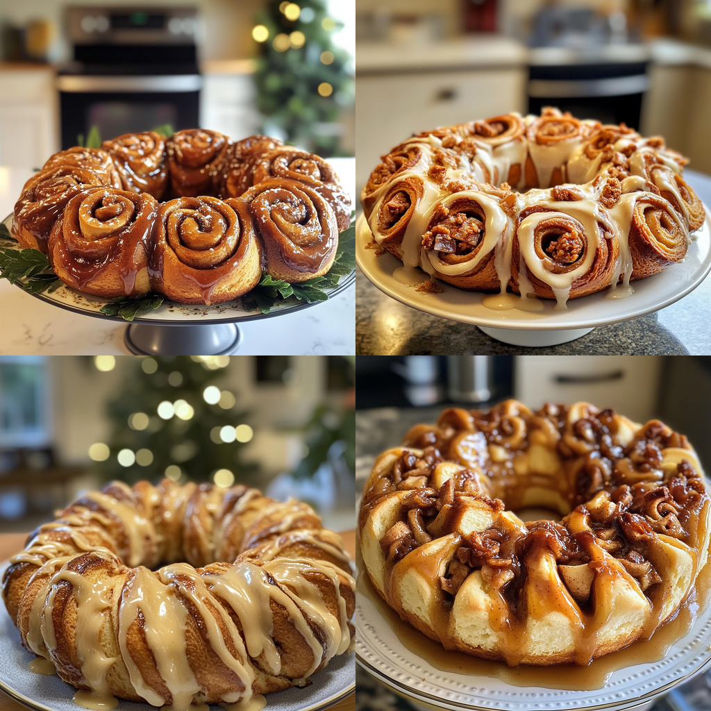 Cinnamon Roll Wreath