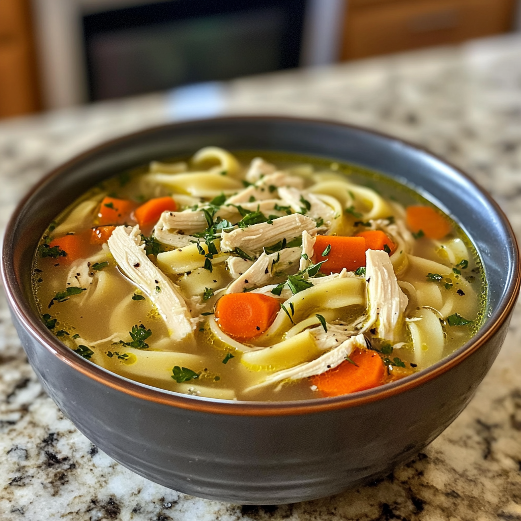 Cozy Up with Gluten Free Chicken Noodle Soup Tonight