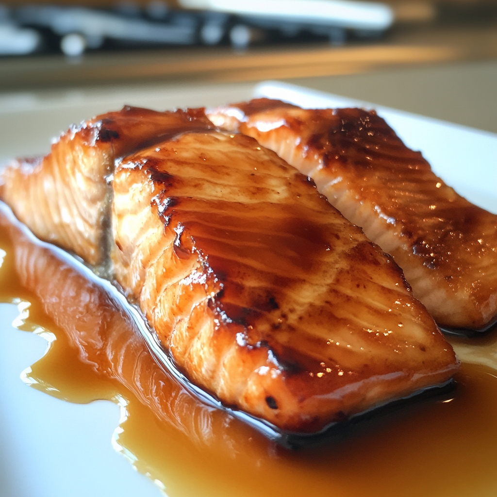 Honey Soy Glazed Salmon