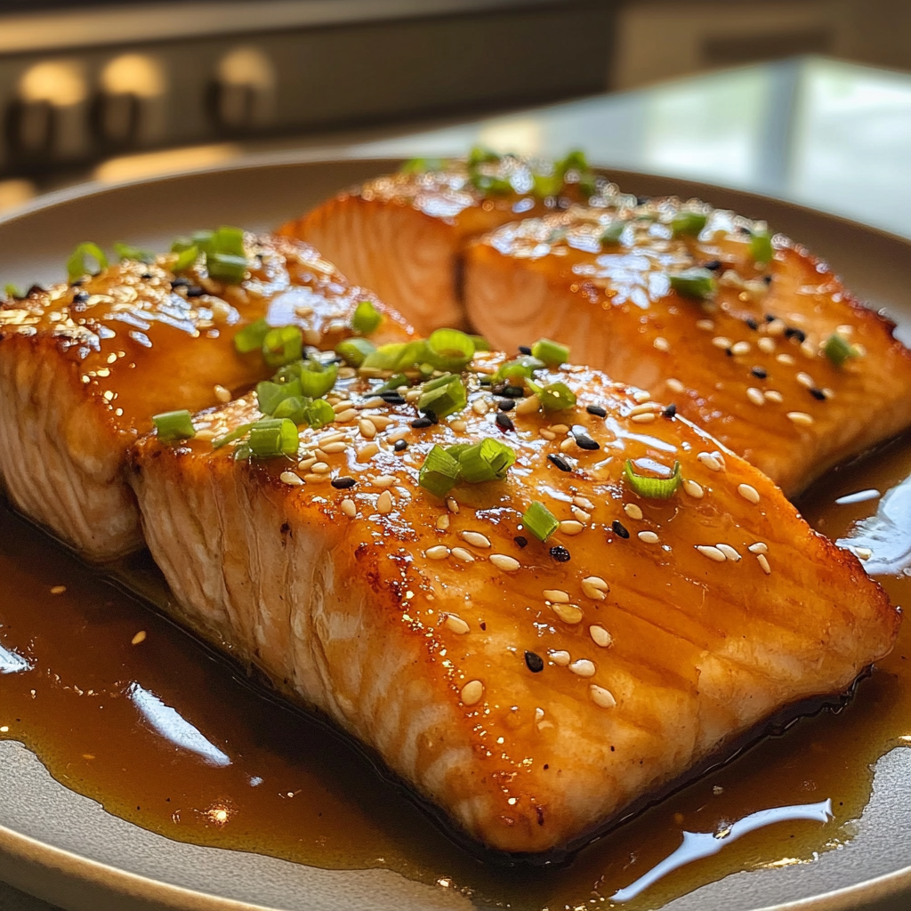 Honey Soy Glazed Salmon