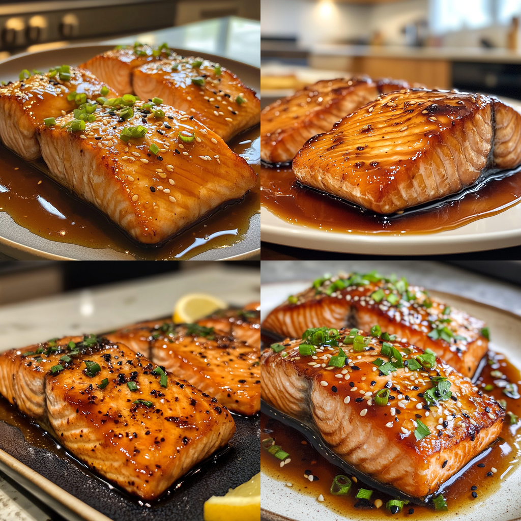 Honey Soy Glazed Salmon
