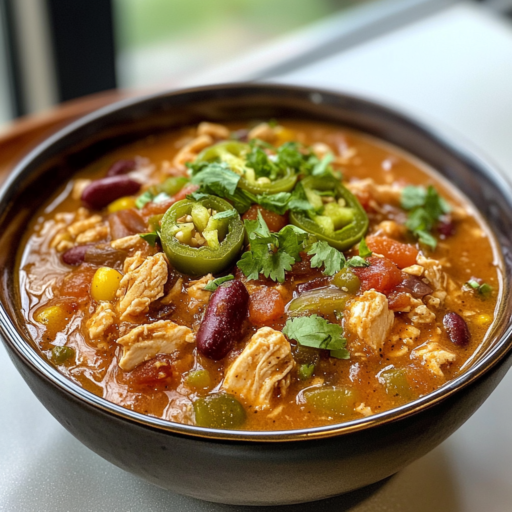 Jalapeno Popper Chicken Chili