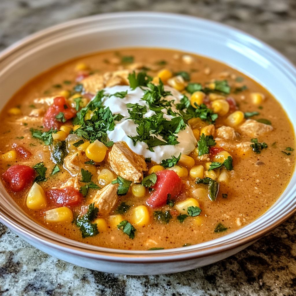 Mexican Street Corn White Chicken Chili